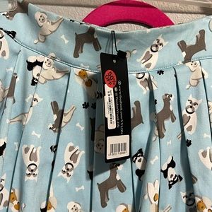Voodoo Vixen puppers print skirt. Brand new with tags! Size XL